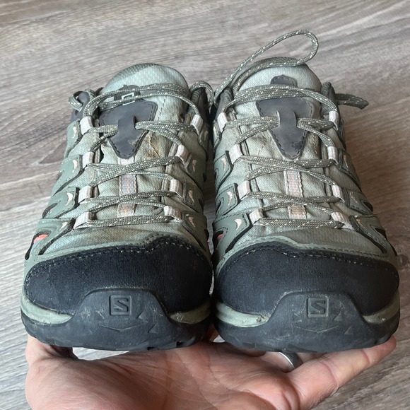 Salomon Eclipse 3 CS Hiking Shoes Waterproof Sage Green Womens‎ 6.5 UK 5 EU 38 - Picture 5 of 9